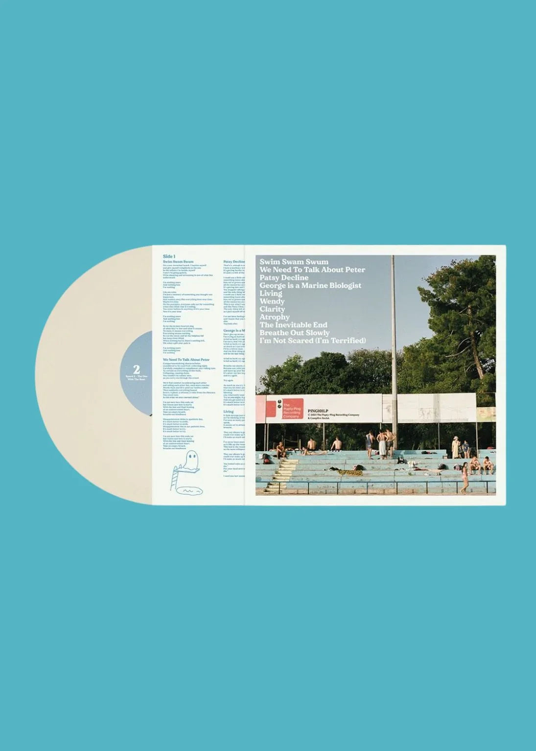 Campfire Social - They Sound The Same Underwater 180g Cream Vinyl - Junkbox Apparel