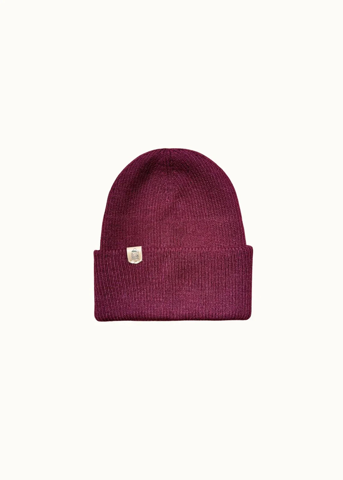 Super Soft Recycled Beanie Hat in Burgundy - Junkbox Apparel