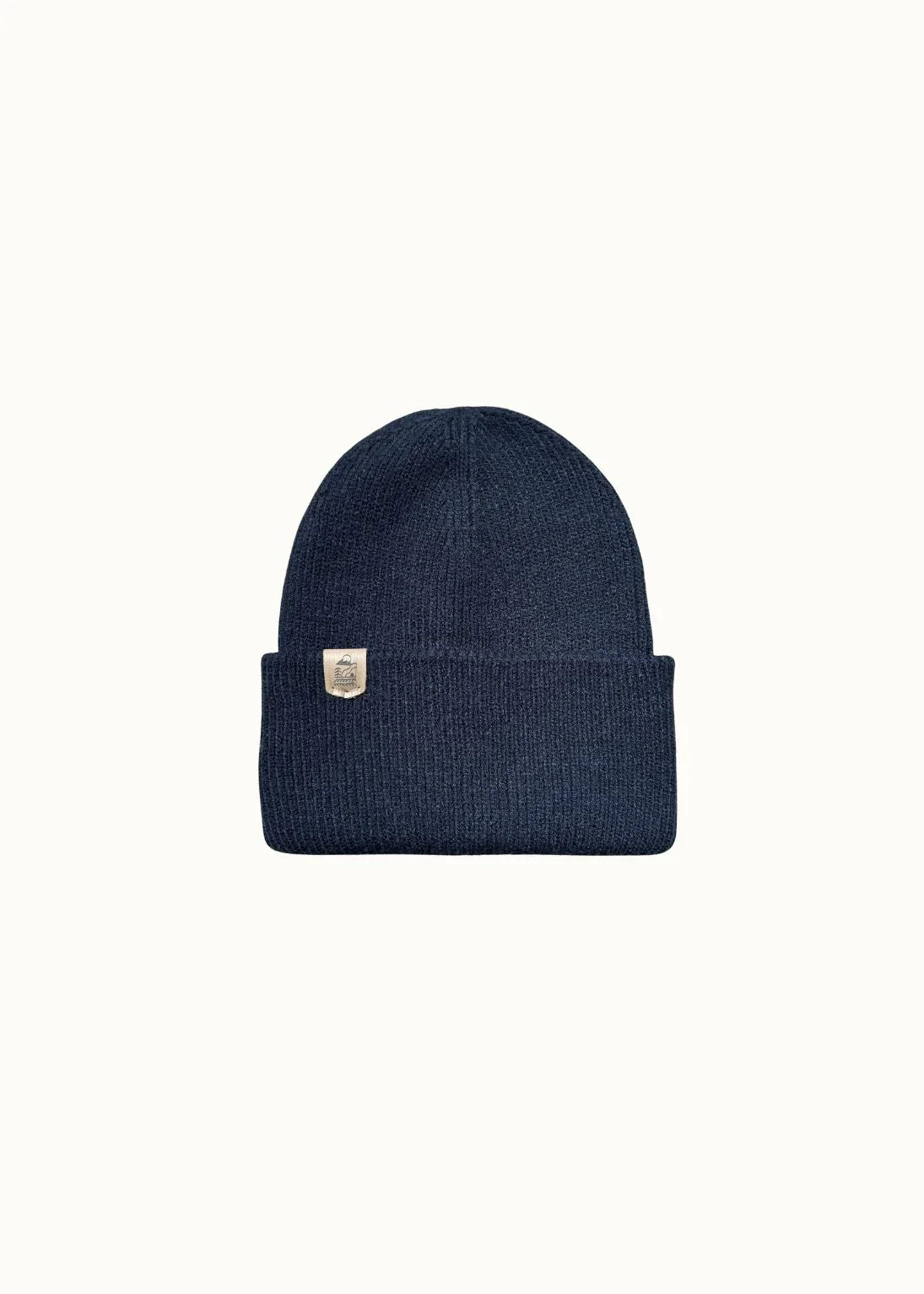 Super Soft Recycled Beanie Hat in Navy - Junkbox Apparel