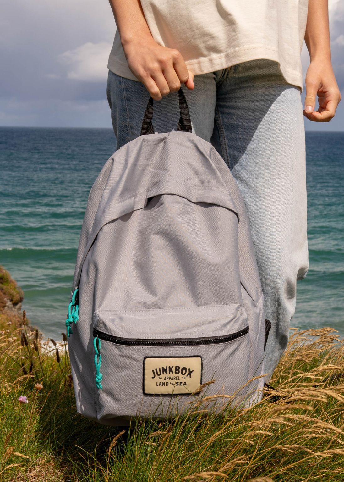 GreyClassicBackpack - Junkbox Apparel