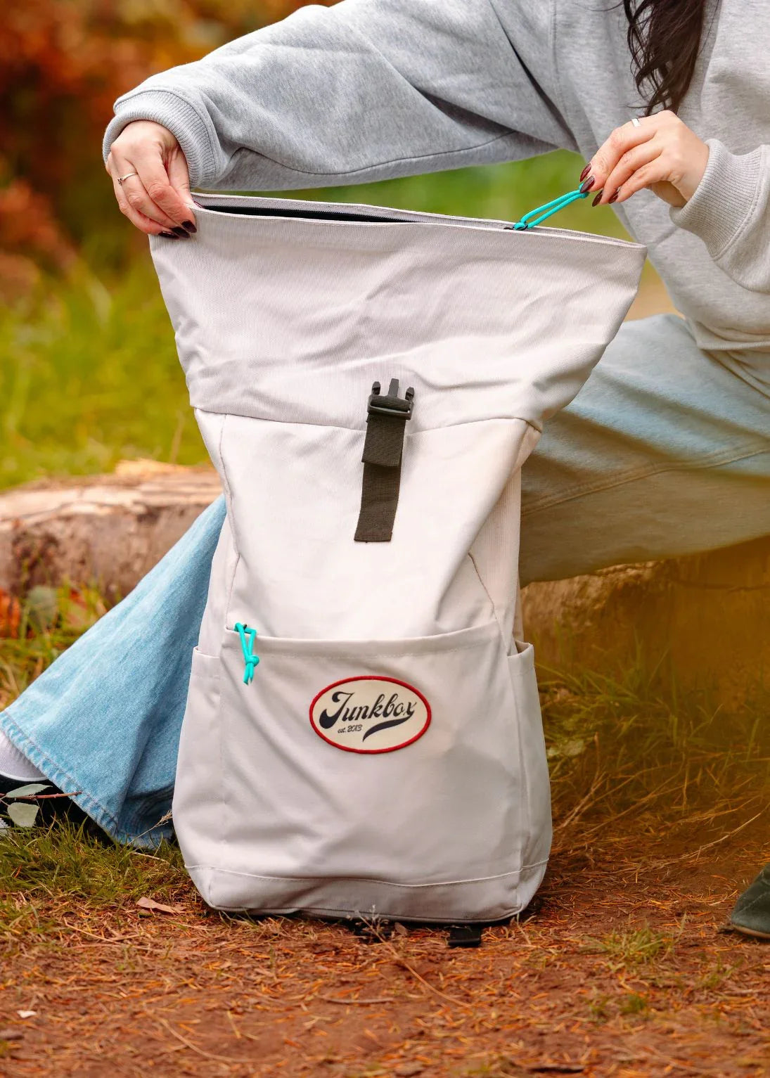 Junkbox_Roamer_Backpack_in_Natural_Stone_2 - Junkbox Apparel
