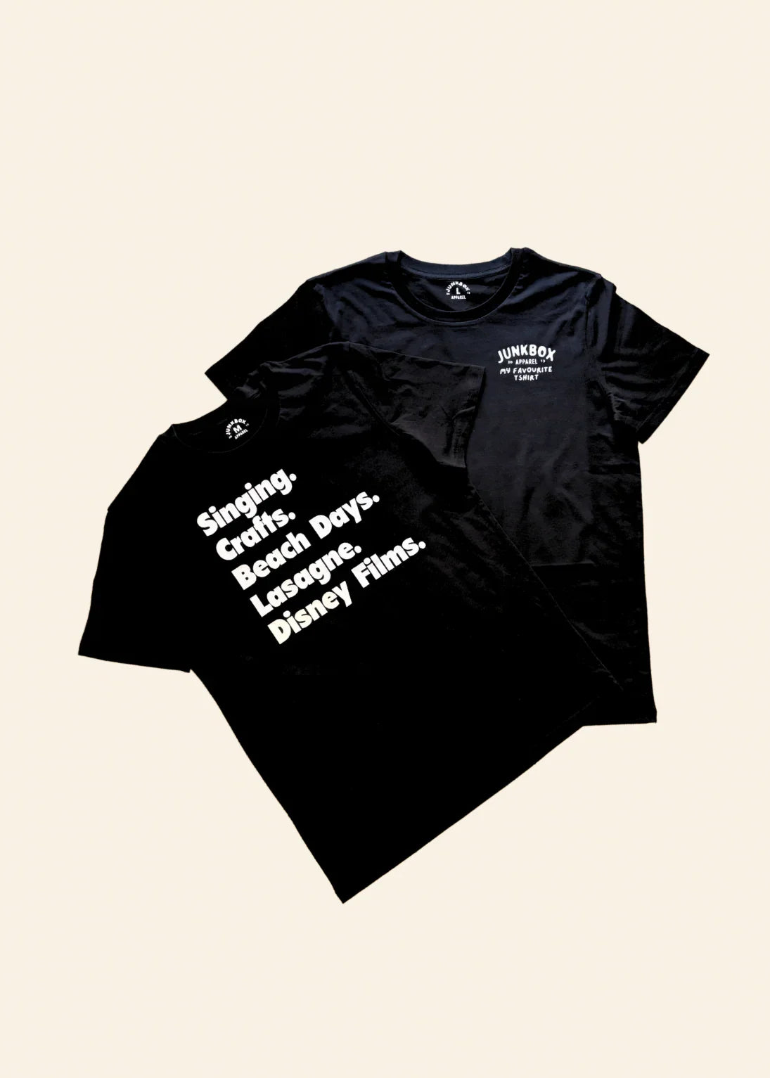 My_Favourite_Tshirt_front_back - Junkbox Apparel