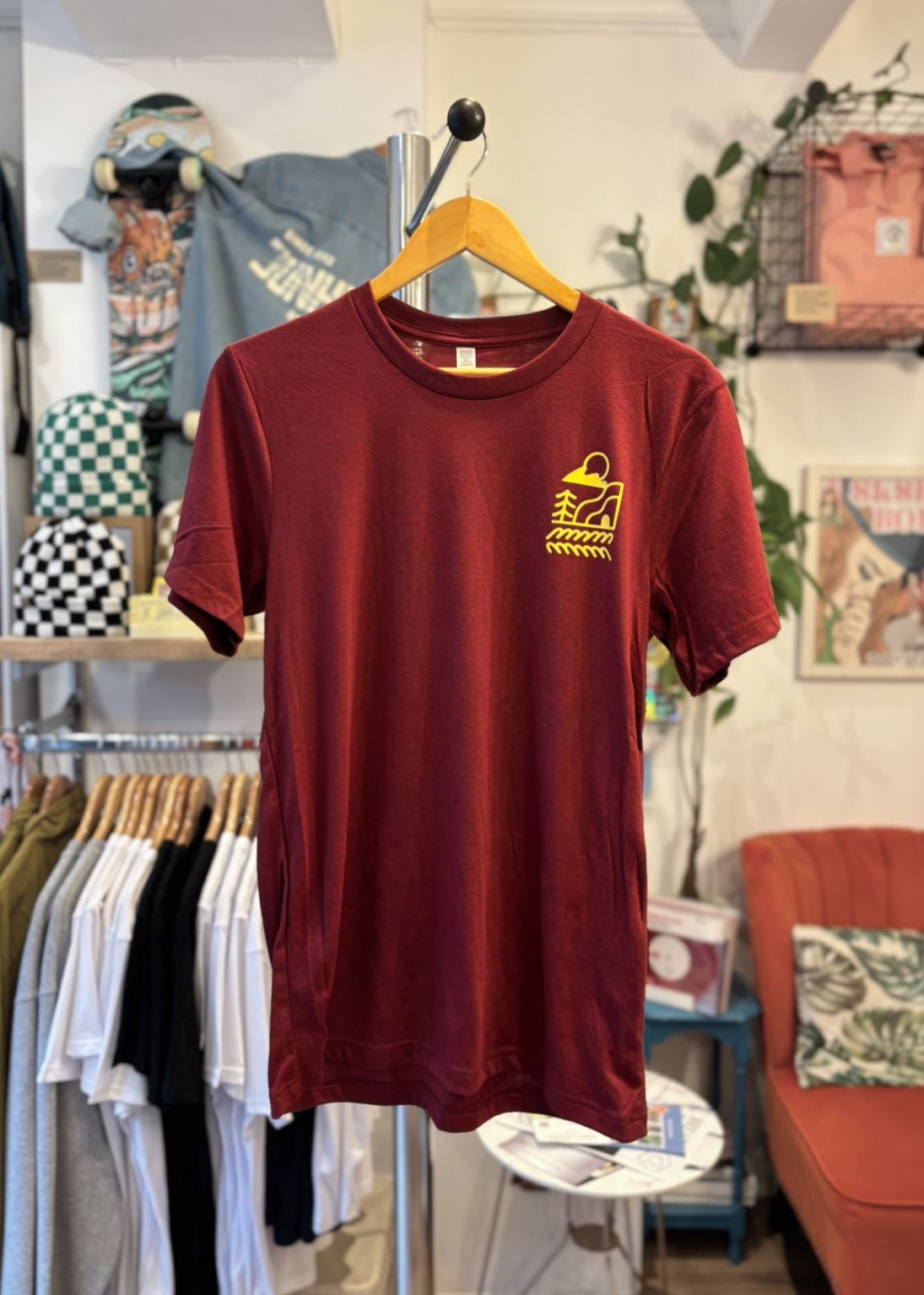 Sample Burgundy Tshirt