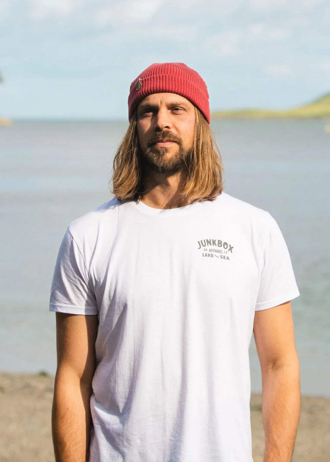 WhiteorganicTshirt-4 - Junkbox Apparel