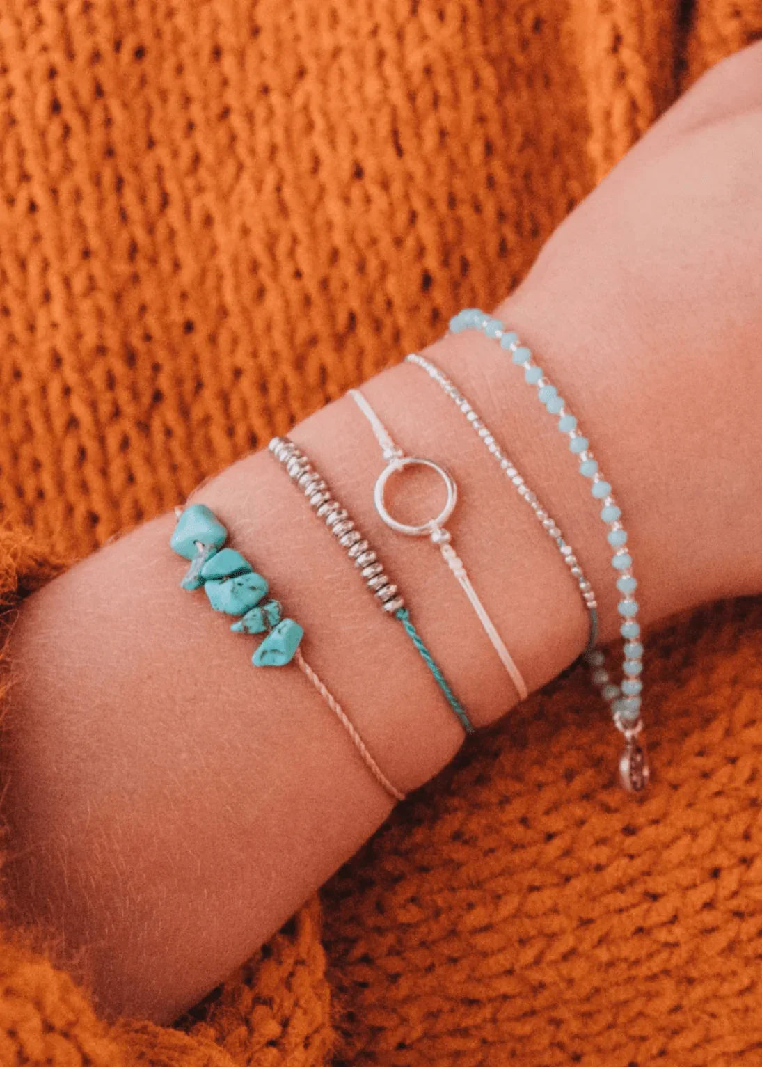 lyla-turquoise-bracelet-set-junkbox-apparel-1-33165886849278 - Junkbox Apparel