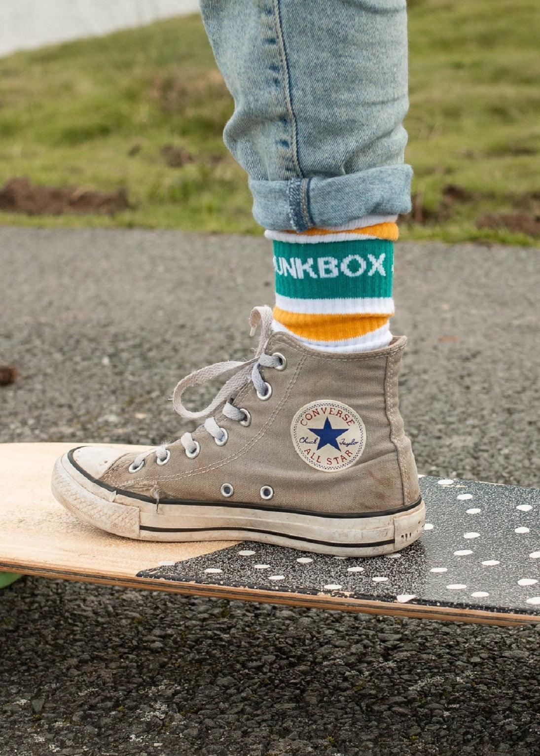 crew-socks-in-mustard-and-teal-junkbox-apparel-5 - Junkbox Apparel