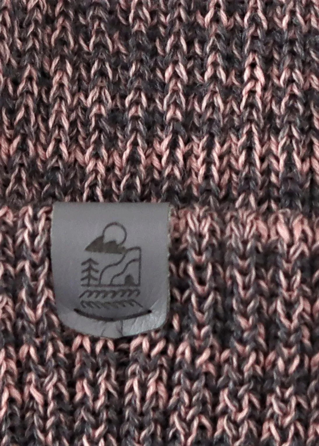 merino-knit-double-cuff-beanie-hat-in-rose-and-charcoal-junkbox-apparel-5 - Junkbox Apparel