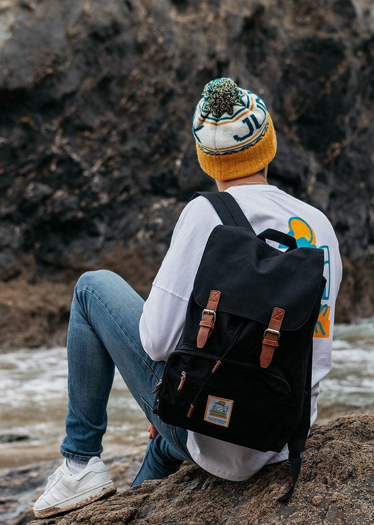 the-business-backpack-in-black-junkbox-apparel-5 - Junkbox Apparel