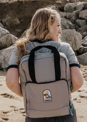 Recycled Grey Cooler Skate Backpack