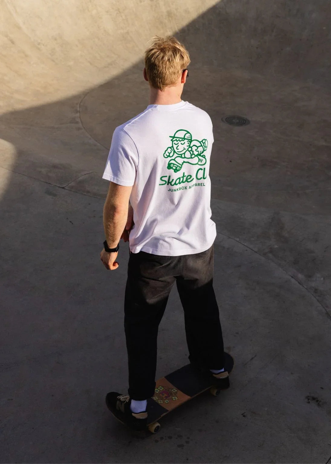 Billy White Organic Tshirt - Junkbox Apparel