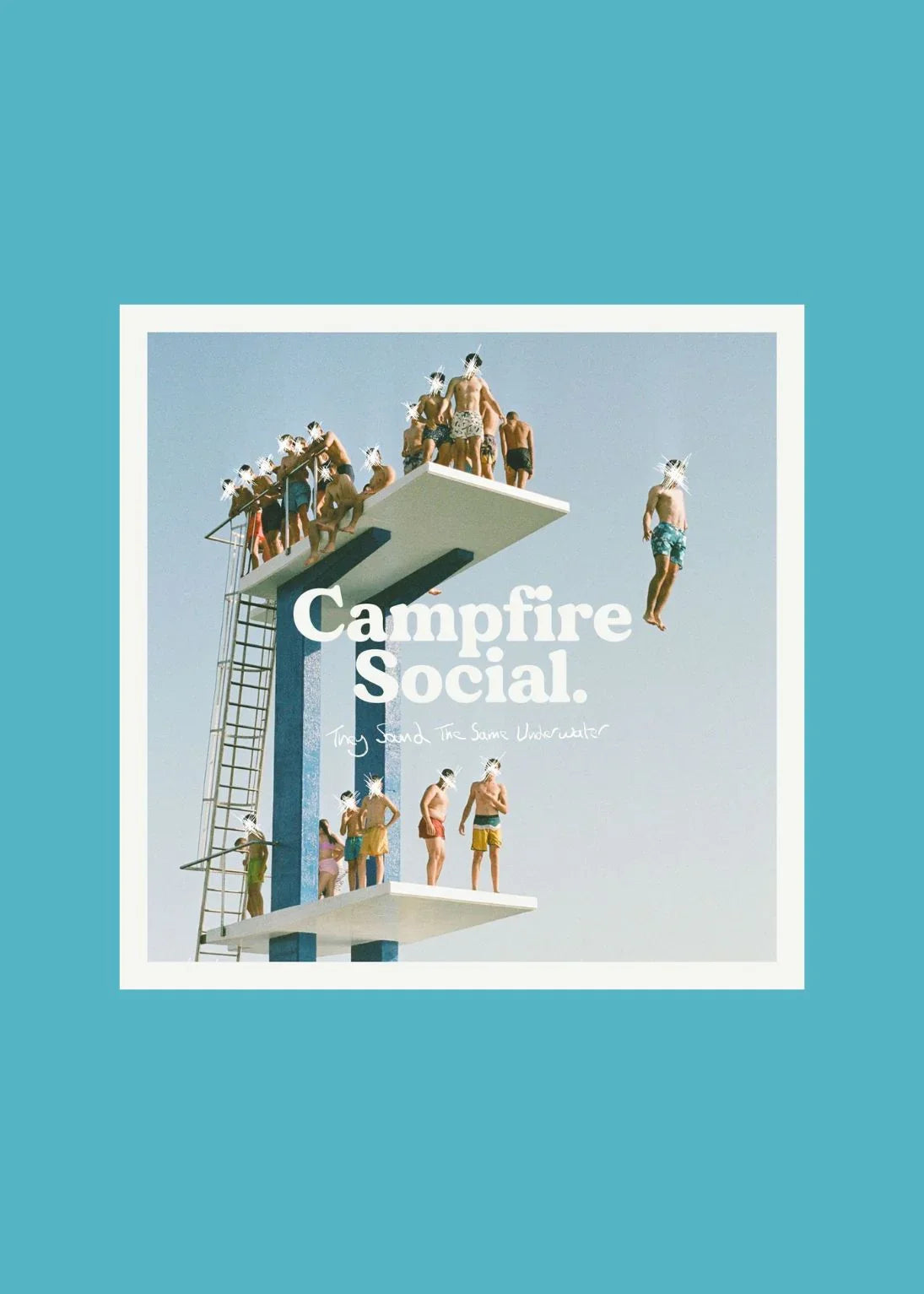 Campfire Social - They Sound The Same Underwater 180g Cream Vinyl - Junkbox Apparel