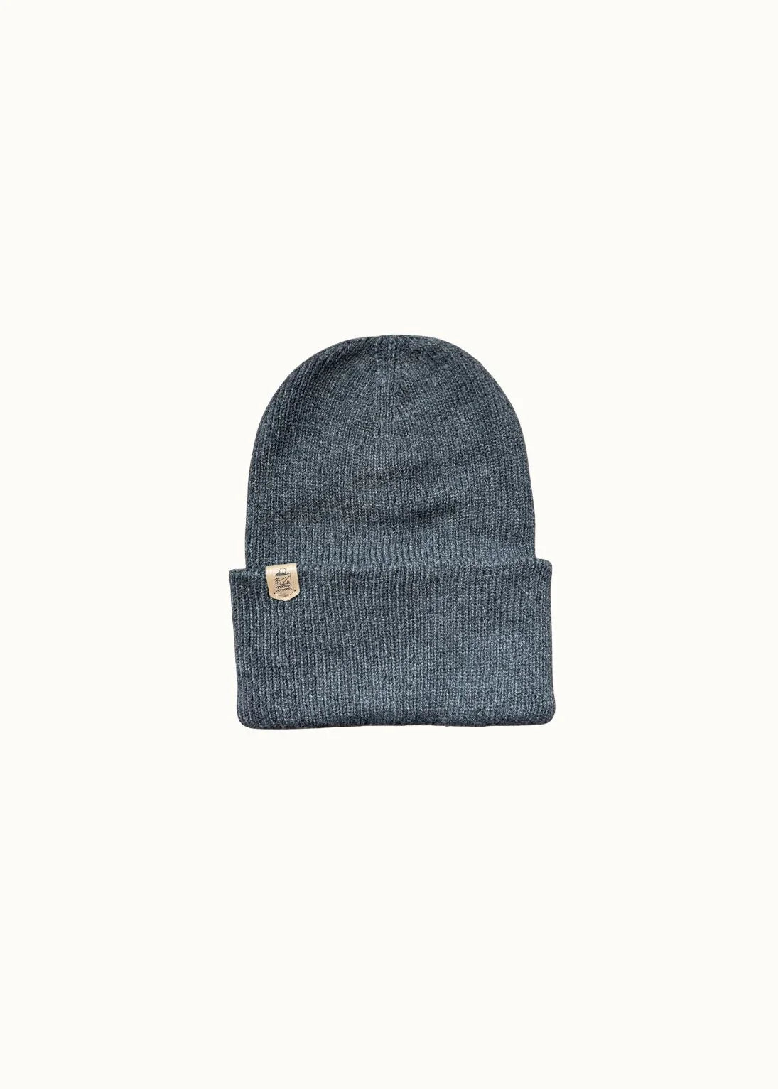 Super Soft Recycled Beanie Hat in Charcoal Grey - Junkbox Apparel