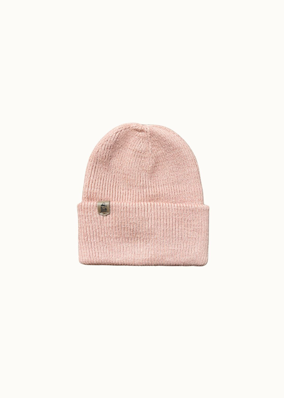 Super Soft Recycled Beanie Hat in Peach Fuzz - Junkbox Apparel