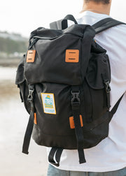 Junkbox black explorer travel backpack