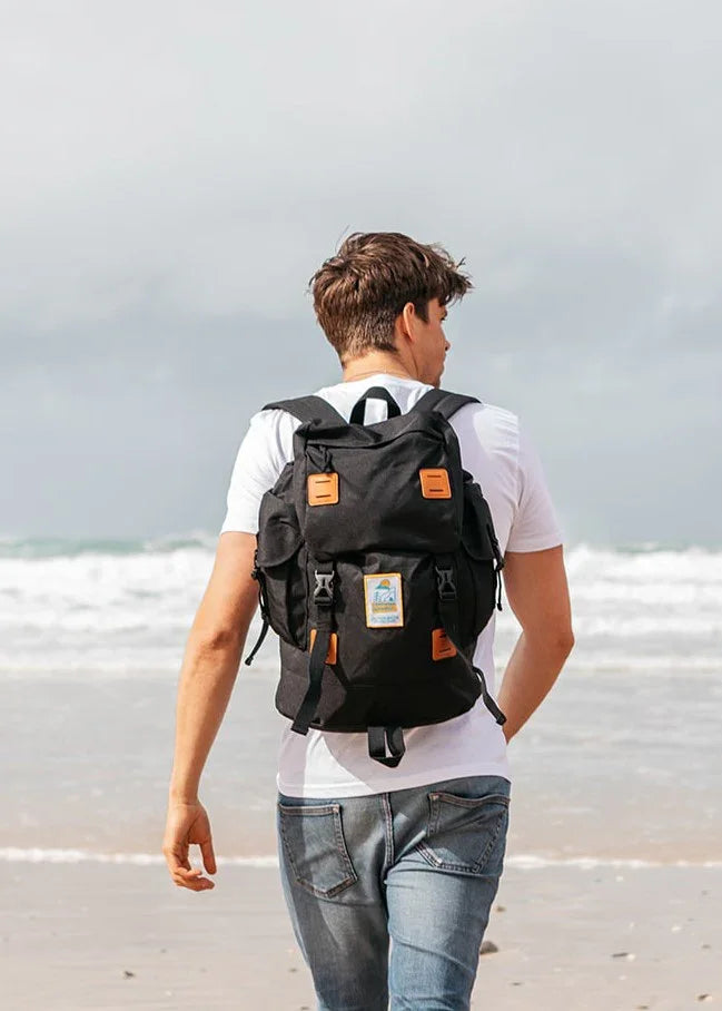 The Explorer' Backpack in Black