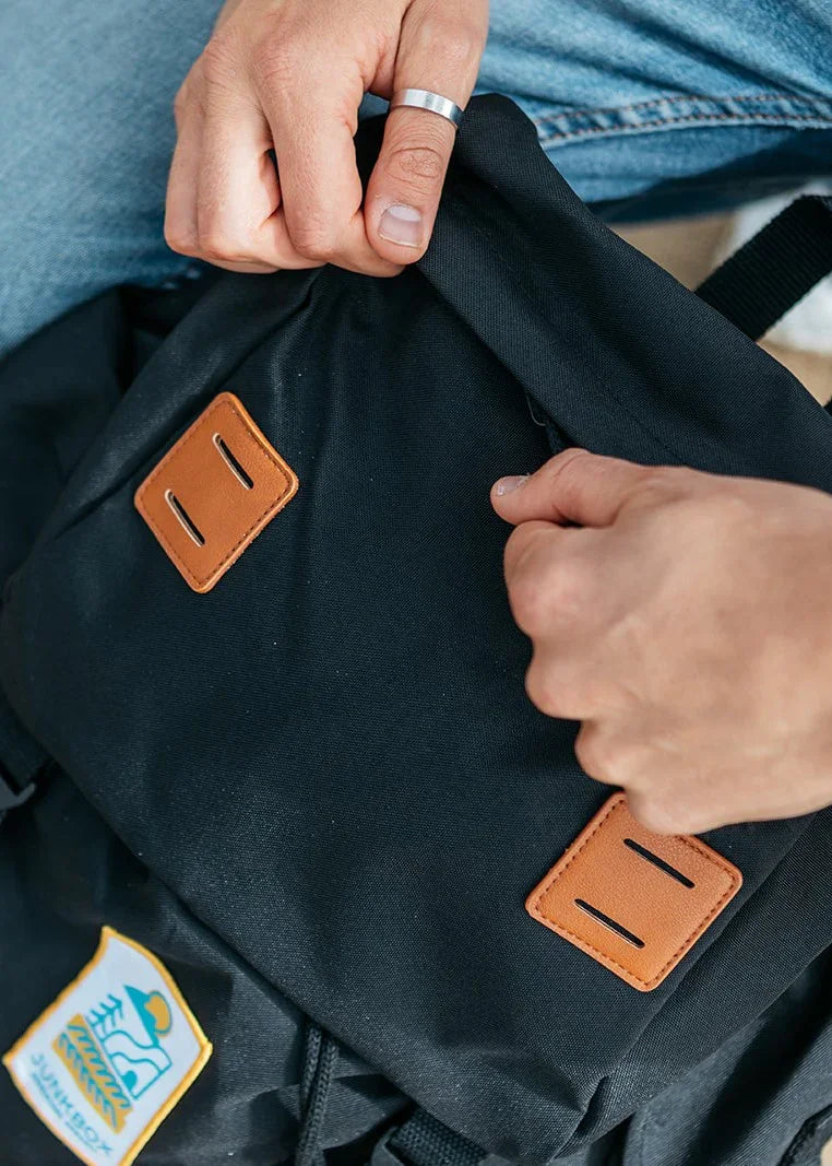 The Explorer' Backpack in Black The Explorer' Backpack in Black
