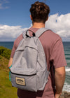 Junkbox light grey recycled classic backpack