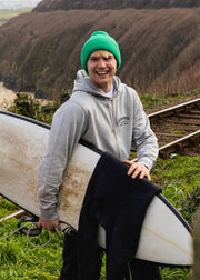 Junkbox Grey Organic Zip Hoodies