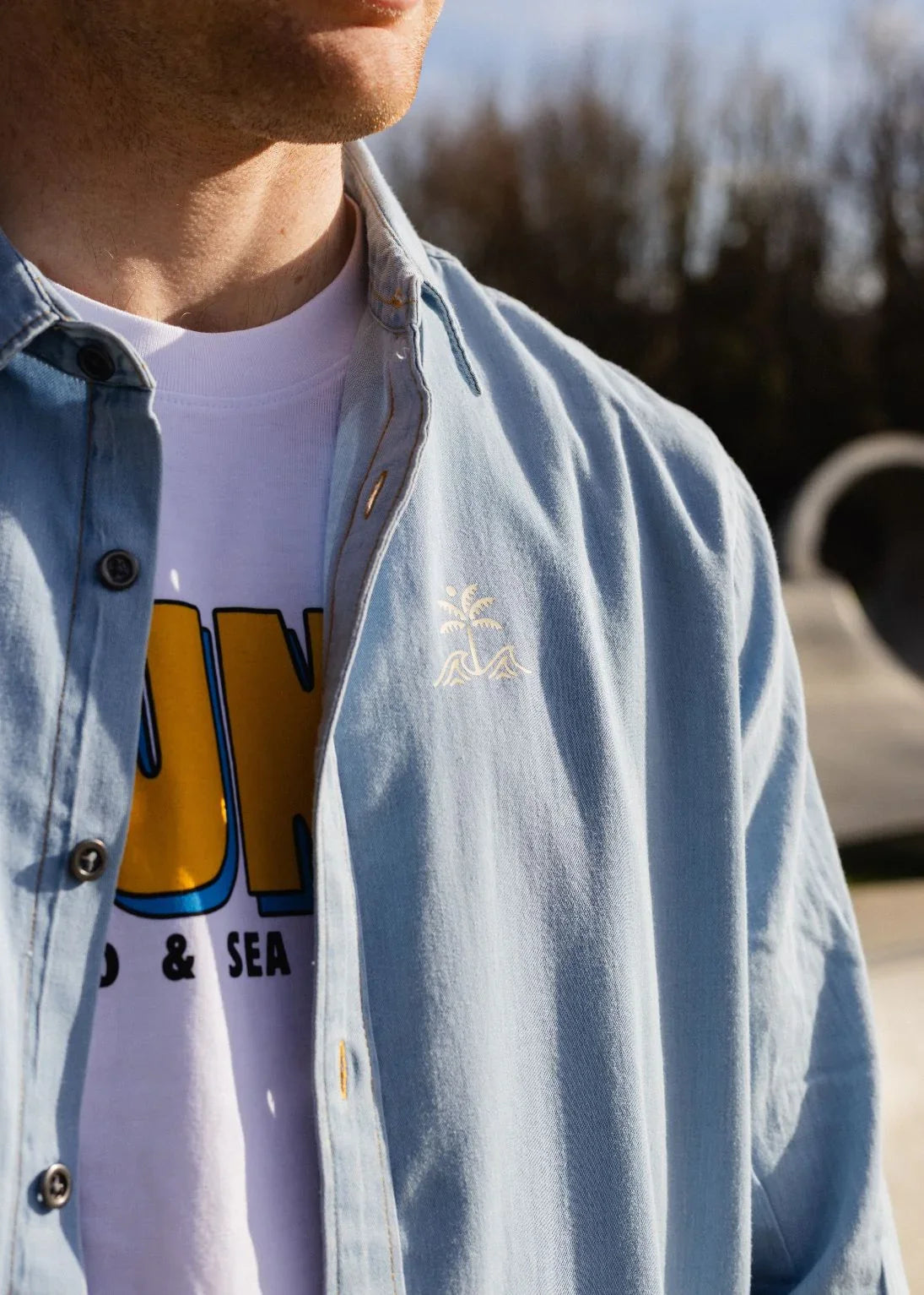 LightDenimShirt_5 - Junkbox Apparel