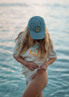 Junkbox light blue denim baseball cap