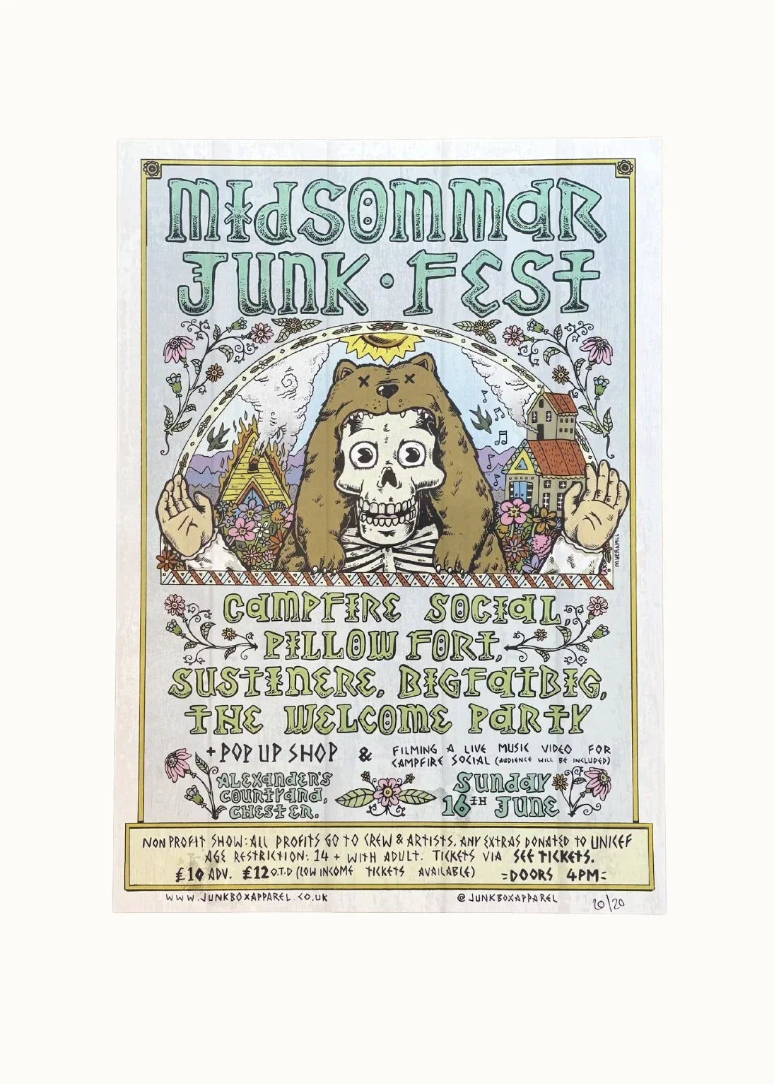 MidsommarJunkFestPoster - Junkbox Apparel