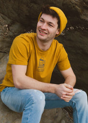 junkbox mustard organic classic unisex tshirt