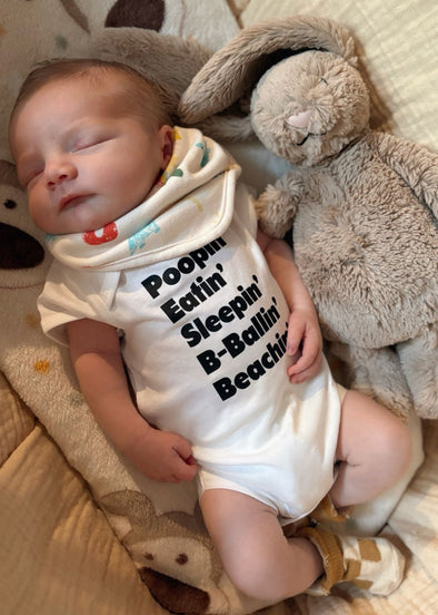 Junkbox customised personalised 'My Favourite Babygrow'