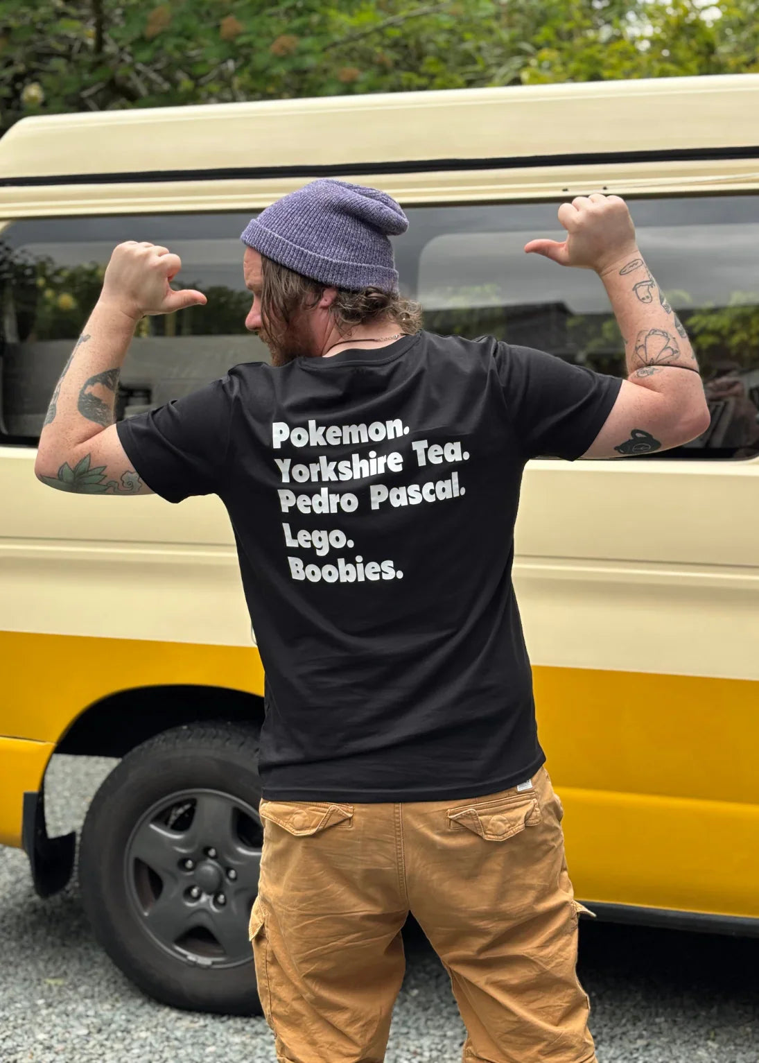 My_Favourite_Tshirt_black - Junkbox Apparel