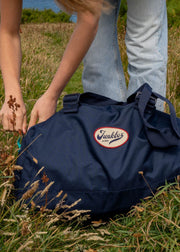 Junkbox navy recycled holdall