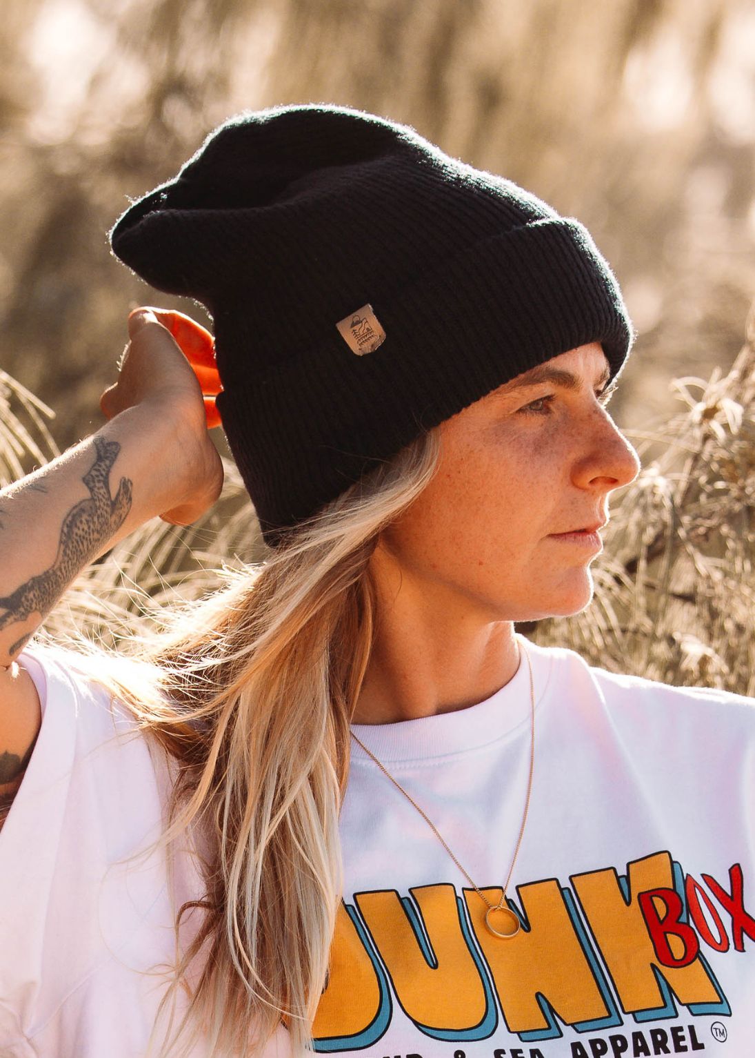 Navy Junkbox Super Soft Beanie