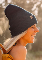 Navy Junkbox Super Soft Beanie