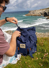 Junkbox navy large explorer backpack