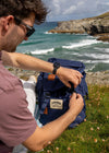 Junkbox navy large explorer backpack