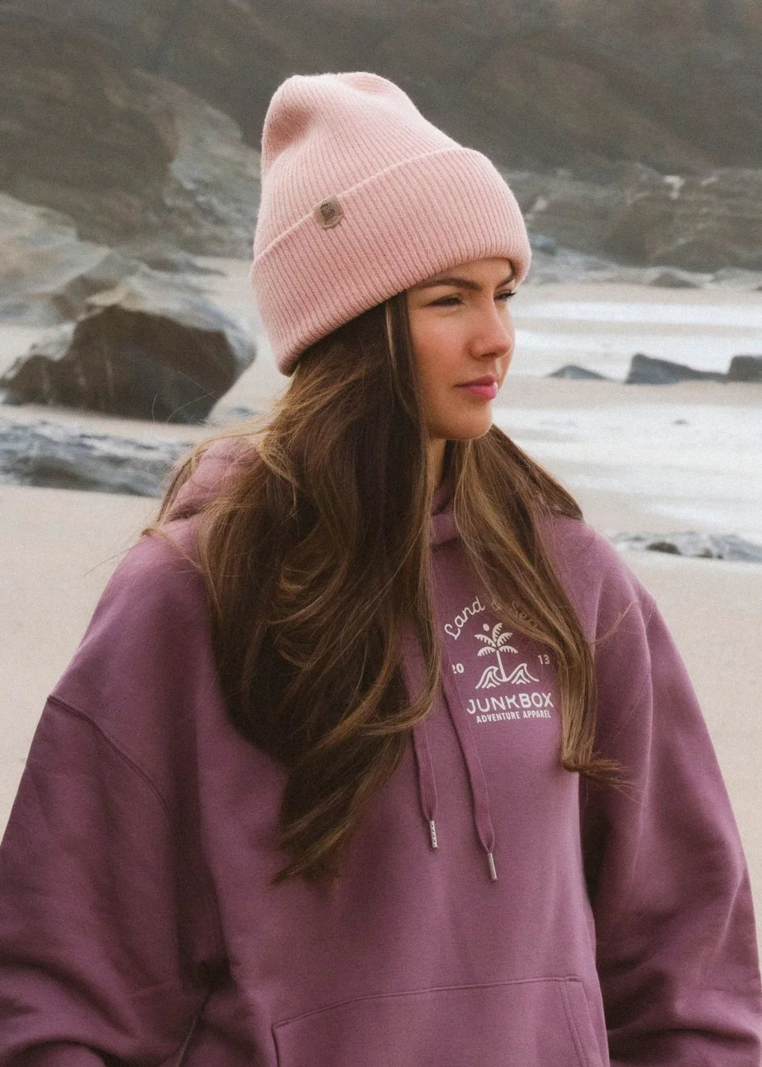 Peachfuzzsupersoftbeanie2 - Junkbox Apparel