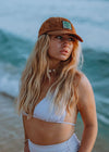 Junkbox tan cord baseball cap