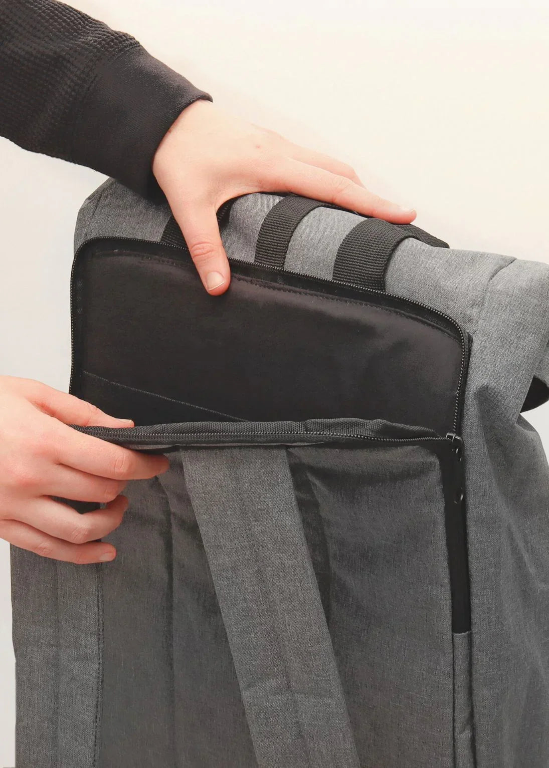 TravellerBackpackinGrey-2 - Junkbox Apparel