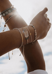 Bondi Soul Gold Bracelet Set - Junkbox Apparel