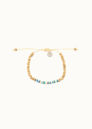 Cakrawala Pastel Clay Disc Bracelet - Junkbox Apparel