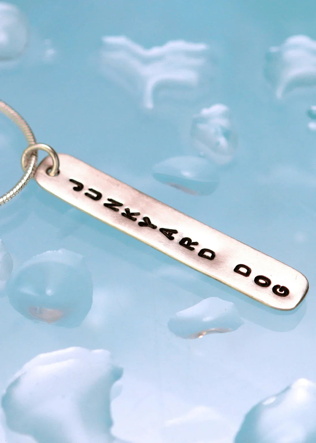 'JUNKYARD DOG' Sterling Silver Necklace - Junkbox Apparel