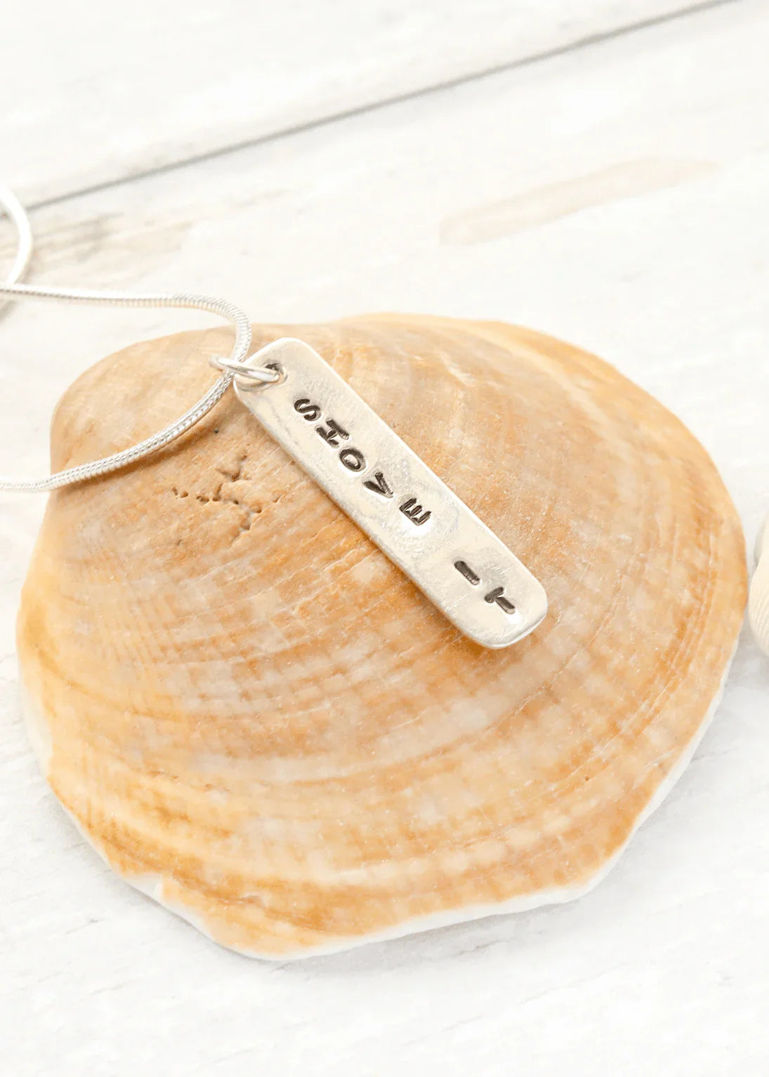 'SHOVE IT' Sterling Silver Necklace - Junkbox Apparel