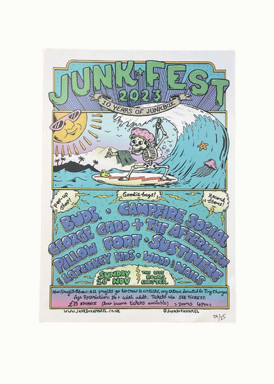 Junk Fest Souvenir Poster Art Print