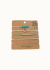 Lyla Turquoise Bracelet Set - Junkbox Apparel