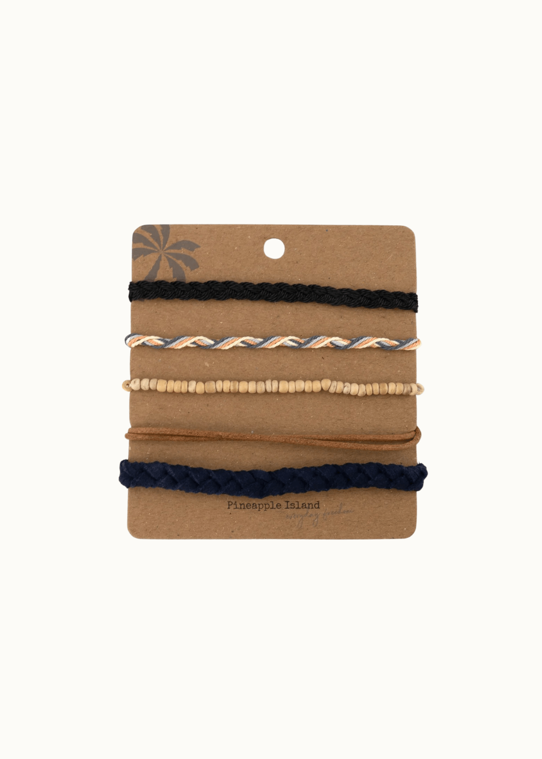 Mari Navy Bracelet Set - Junkbox Apparel