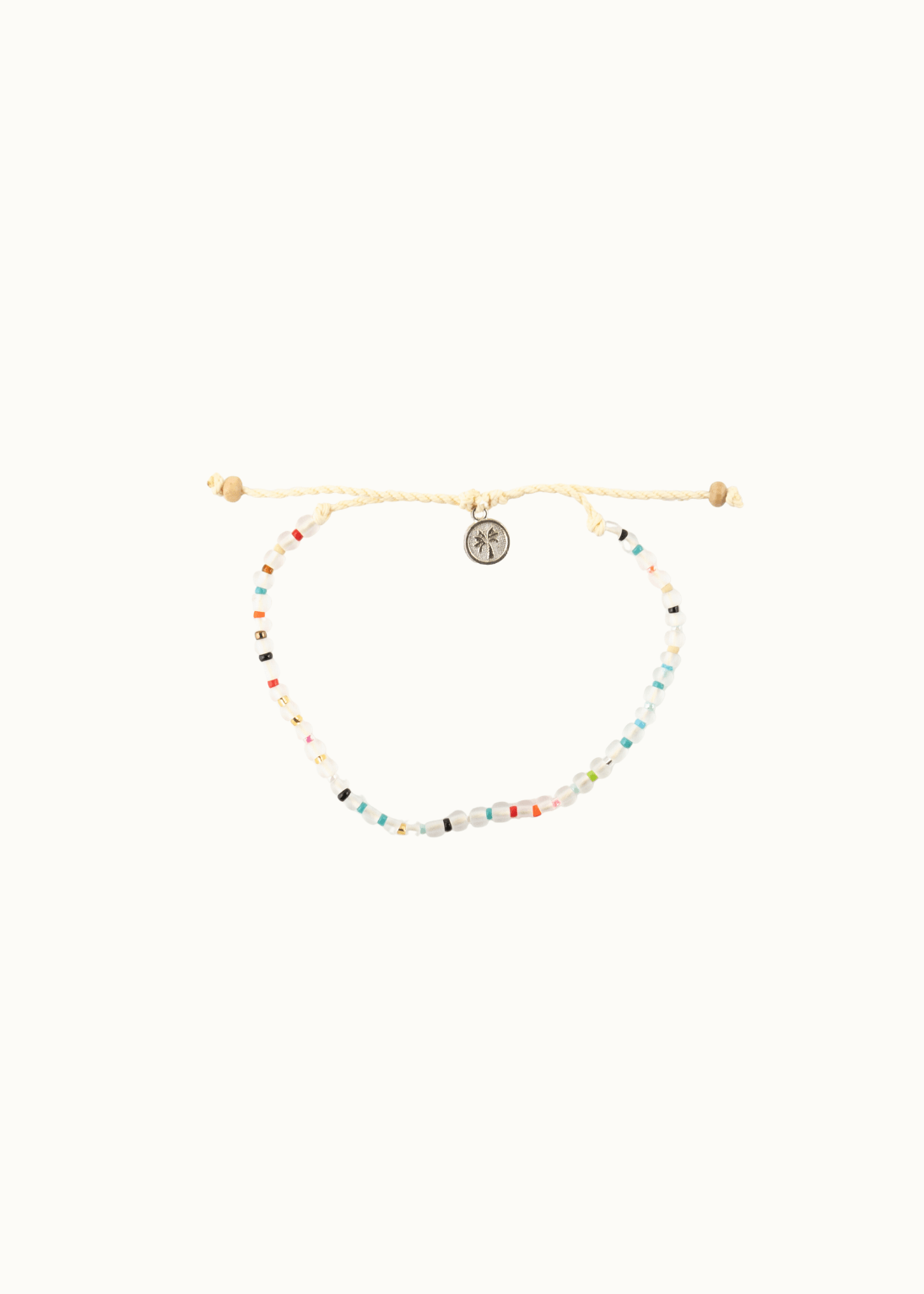 Masceti Frosted Glass Beaded Bracelet - Junkbox Apparel