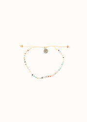 Masceti Frosted Glass Beaded Bracelet - Junkbox Apparel
