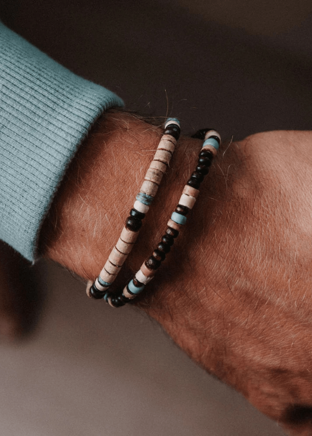 Pantai Coconut Wooden Bracelet - Junkbox Apparel