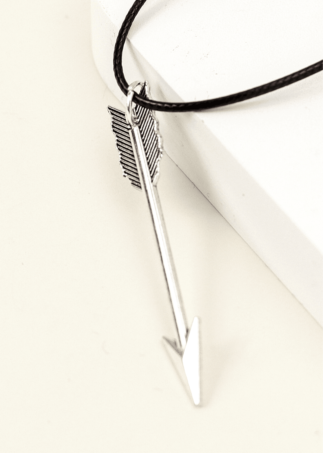 Arrow Black Cord Necklace – Junkbox Apparel