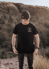 junkbox short sleeve organic black tshirt