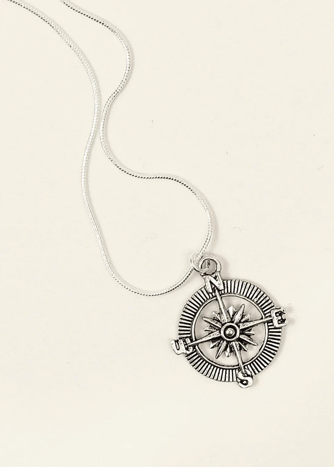 compass-tibetan-silver-necklace-junkbox-apparel-2 - Junkbox Apparel