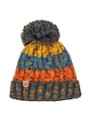 junkbox blue & orange explorer bobble hat